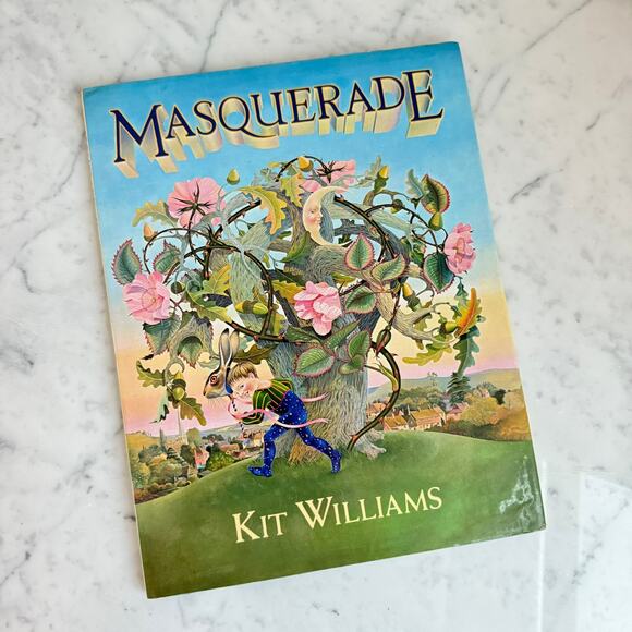 Masquerade by Kit Williams – 1981 Seventh Printing Hardcover Book - Picture 1 of 7